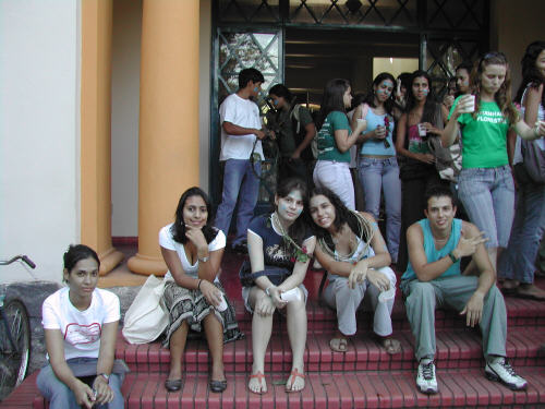 Recep&ccedil;&atilde;o dos calouro 2008-2